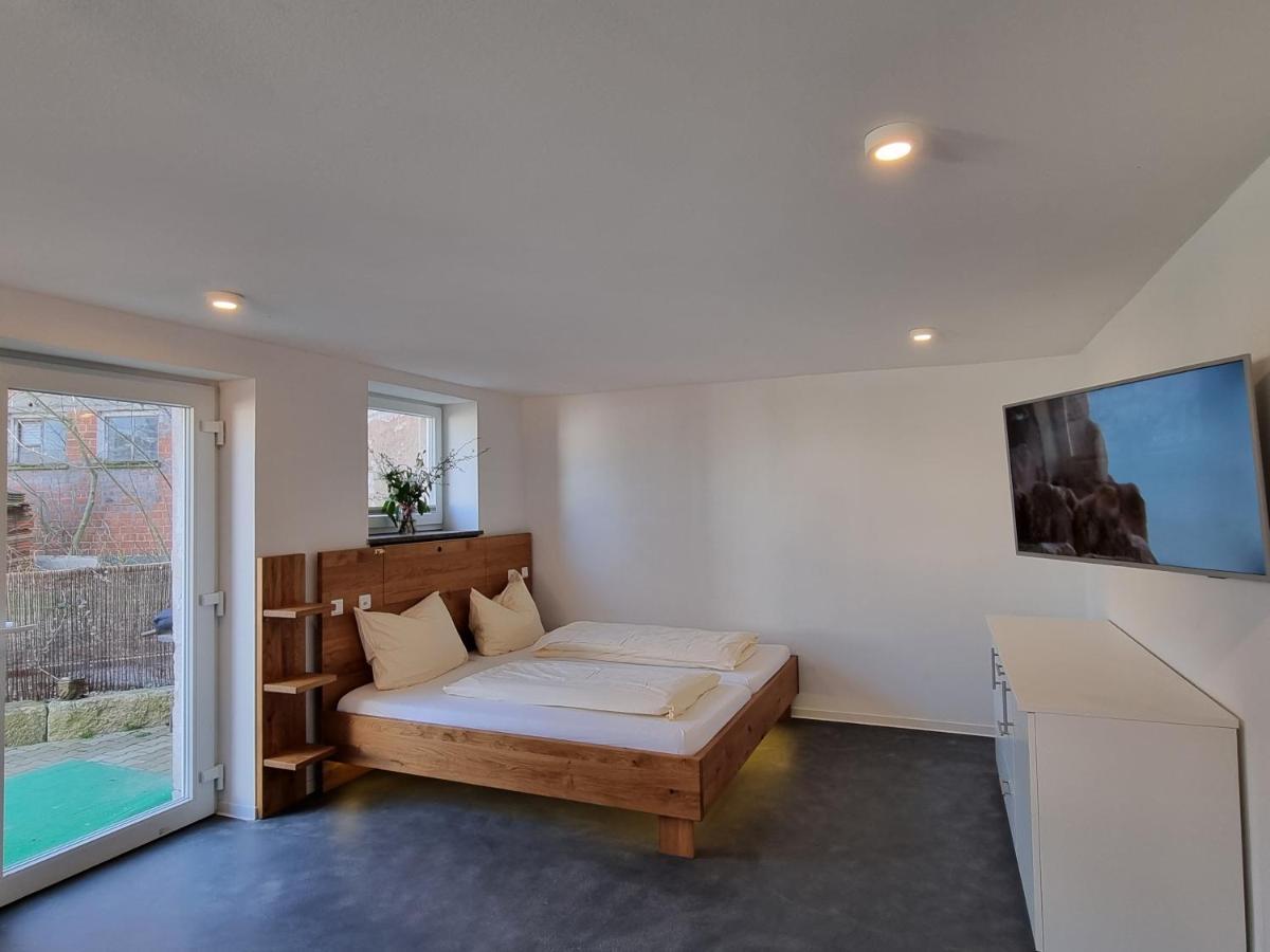 Urlaubsreiterhof Trunk Apartman Igersheim Kültér fotó